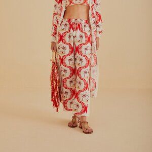 Off-White Summer Beach LENZING™ ECOVERO™ Euroflax™ Pants